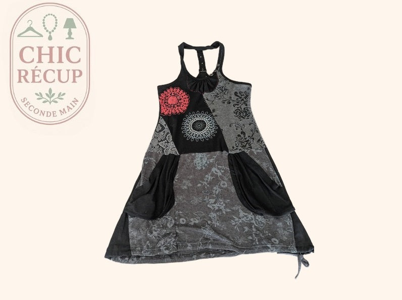 Robe Casual D-stiag - M - Noir - Myfed-233