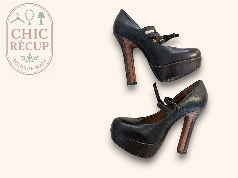 Chaussures à Talons Kurt Geiger - 38 - Noir - Brhal-41