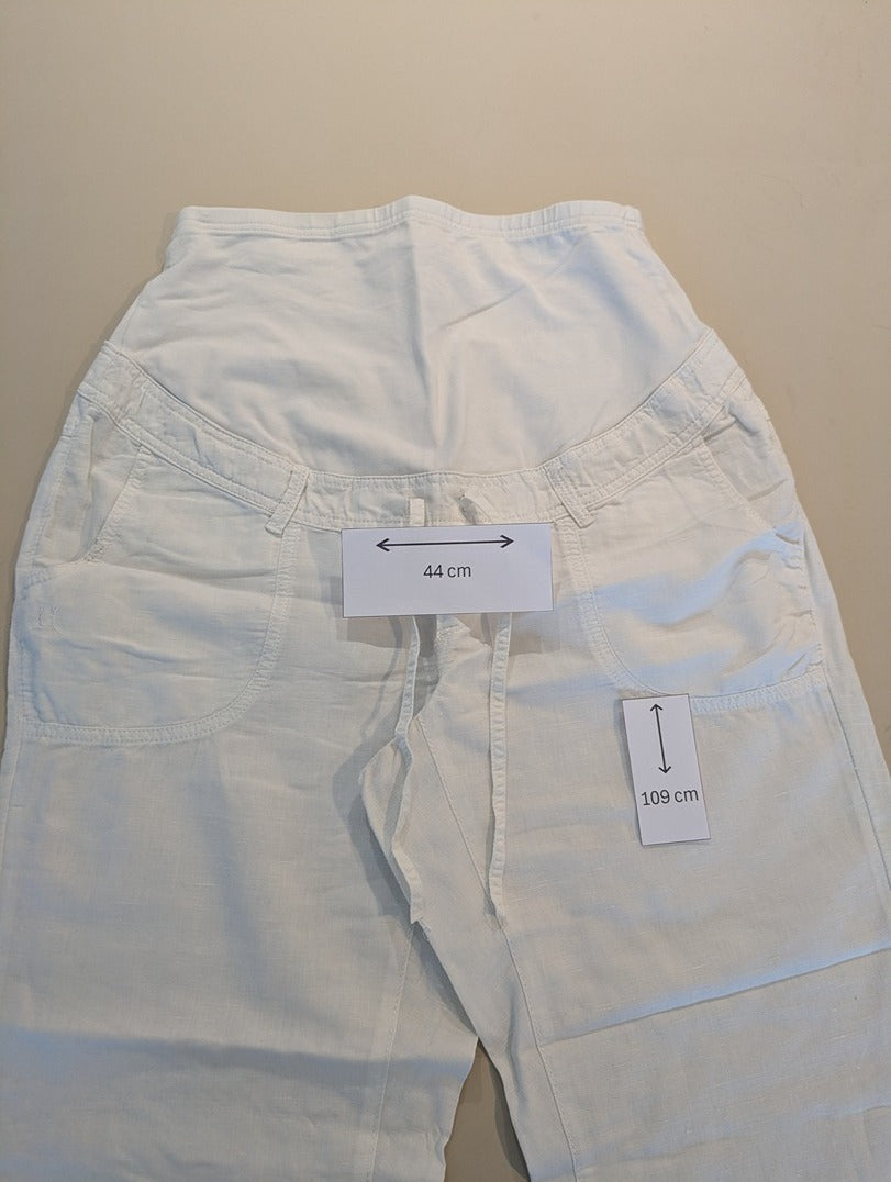 Pantalon Maternité C&a - 38 - Blanc - Erbul-105