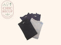 T-shirt - Pure Basic - S - Navy - Lot de 4