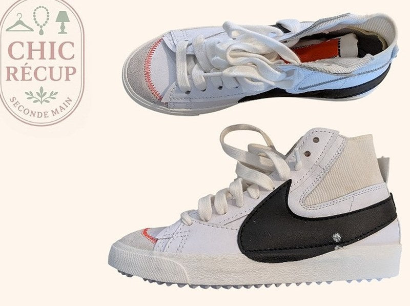 Baskets Nike - T 44 - Blanc - Thgen-96