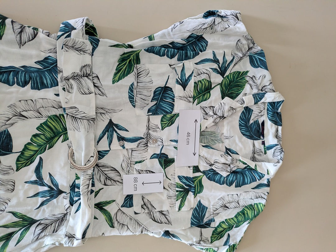 Robe d'été Salsa - Xl - Blanc - Tropical