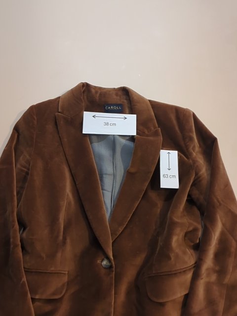 Blazer - Caroll - M - Marron - Iscou-22
