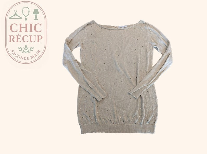 Sweat Long Lolaliza - Taille 46 - Doré - Myfed-158