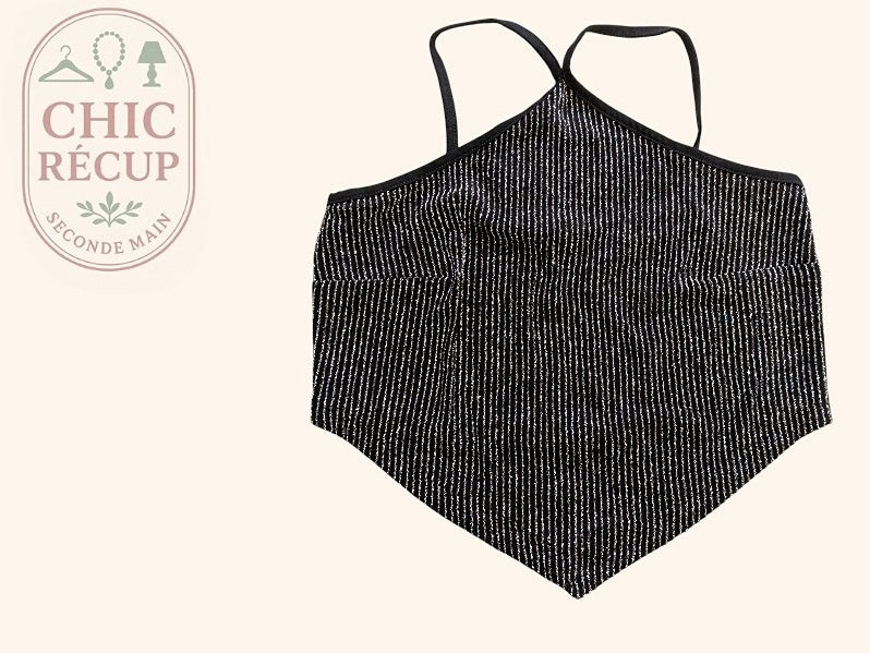 Tops Court Pimkie - S - Noir - Shbad-12