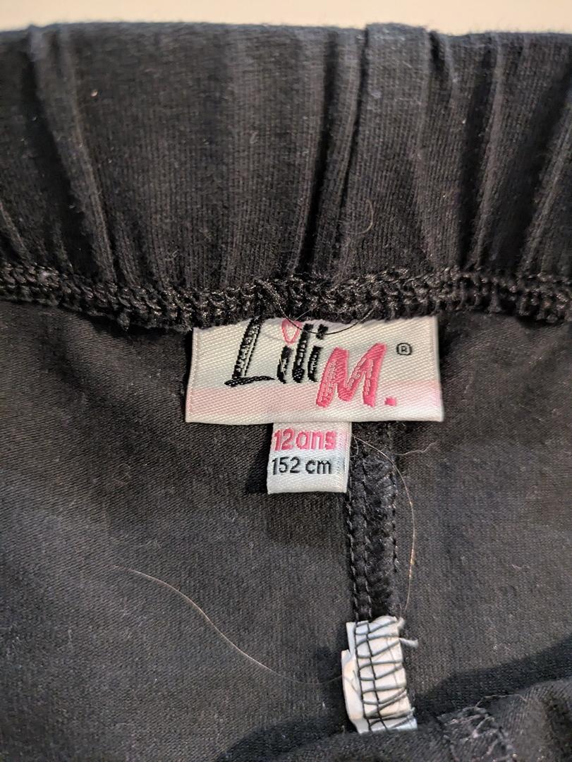 Legging Lili M - 12 Ans - Noir - Myfed-97