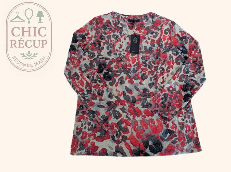 Blouse Piazza Sempione - 50 - Rouge - Labag-291