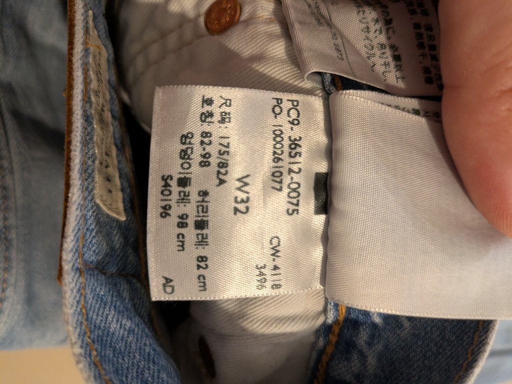 Short en jean Levi's - 42 - Bleu clair - 501