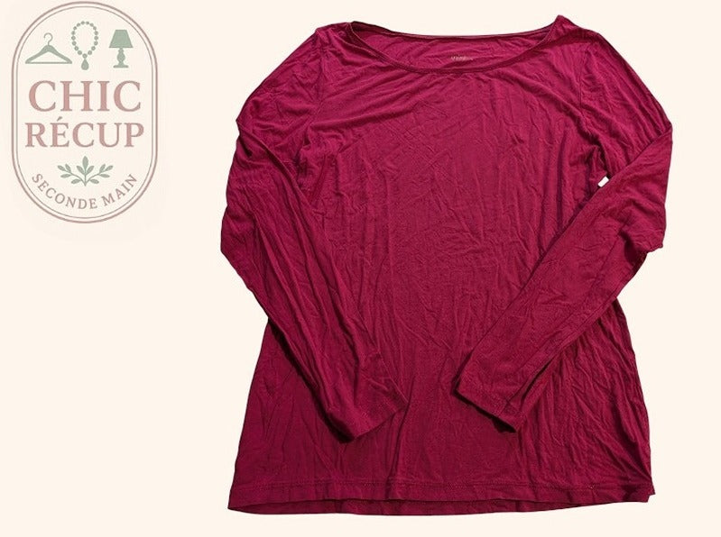 T-shirt Grain De Malice - M - Fuchsia - Lépas-4
