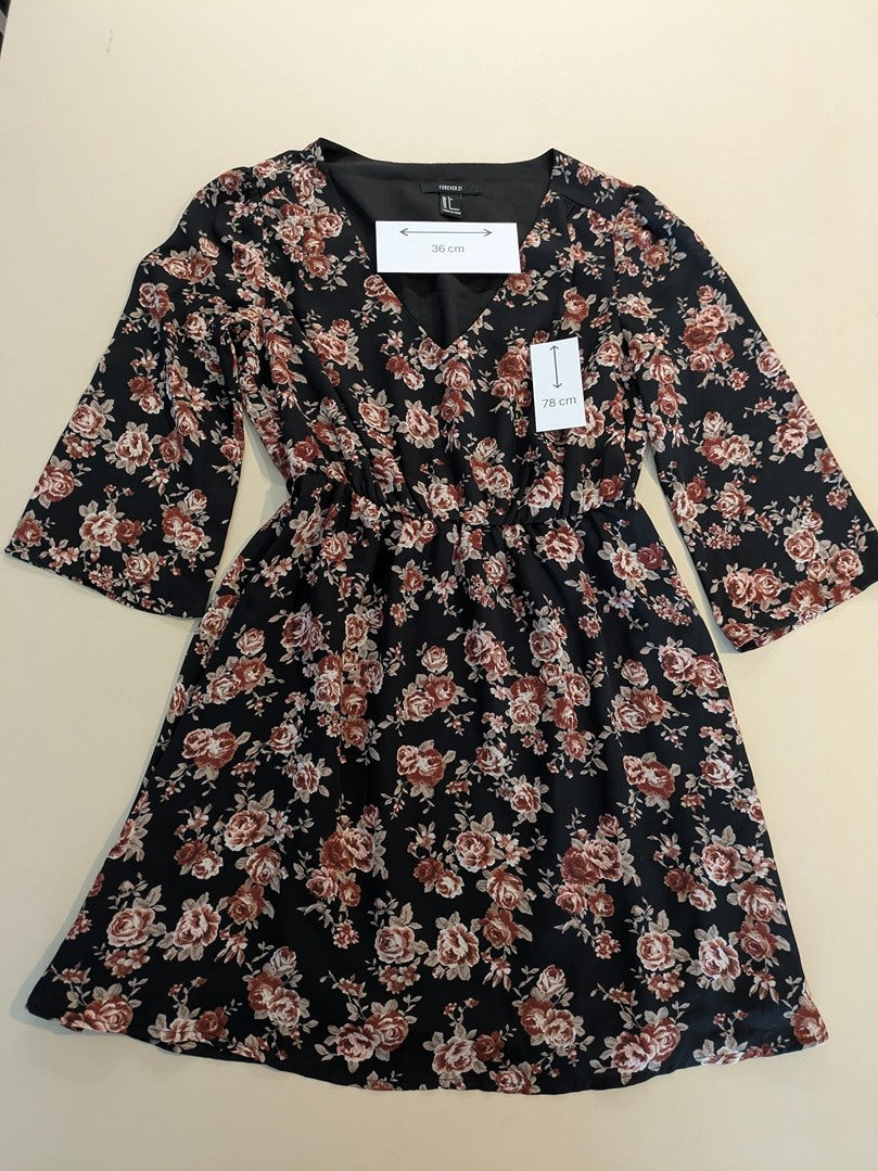 Robe Casual Forever 21 - S - Noir - Lubel-09