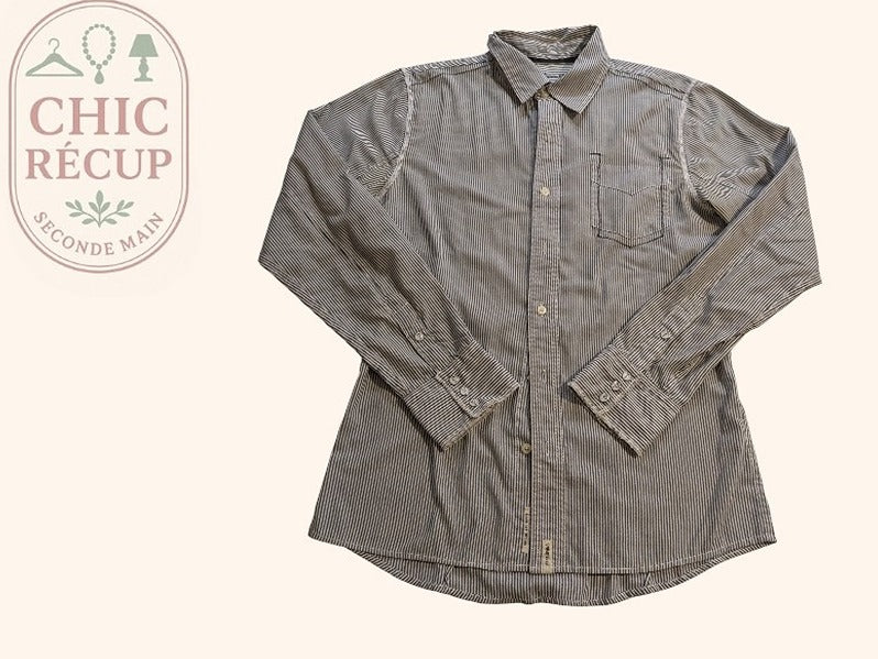 Chemise À Rayures Pepe Jeans - S - Blanc - Chtri-7