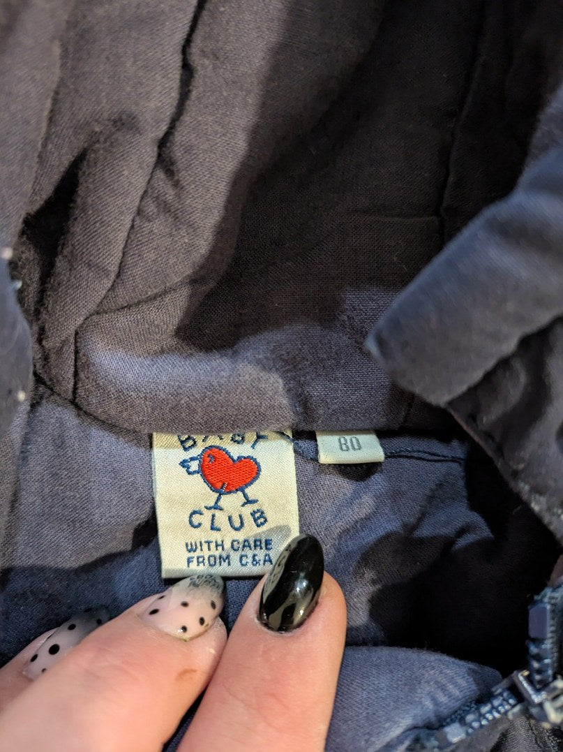 Combinaison Baby Club - 3-6 Mois - Marine - Lacan-20