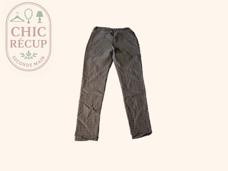 Pantalon Droit Made In Italy - 36 - Gris - Lubel-56