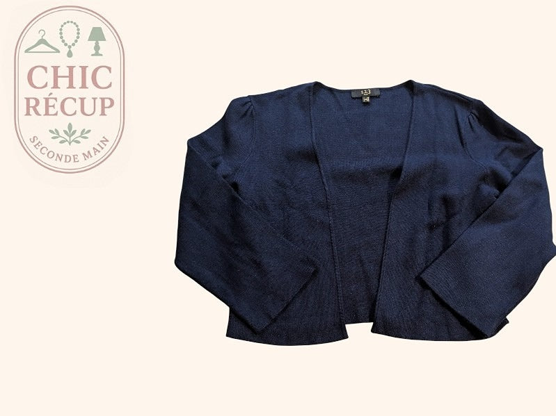 Bolero Maison 123 - M - Marine - Casor-22