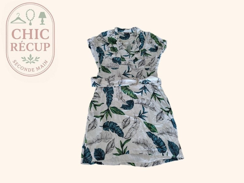 Robe d'été Salsa - Xl - Blanc - Tropical