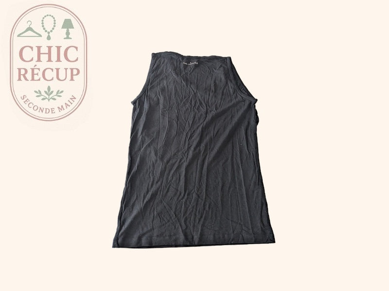 Débardeur Karl Lagerfeld - Xl - Noir - Viviane Ruched Vest