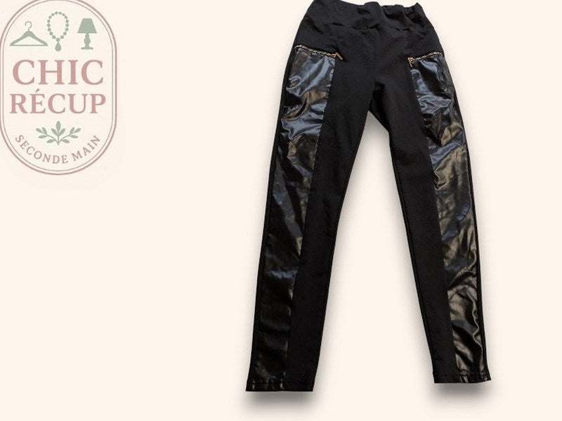 Legging Sans Marque - M - Noir - Qubur-120