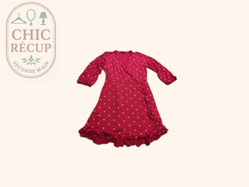 Robe - Don't Call Me Jennyfer - M - Rouge - Ampri-49