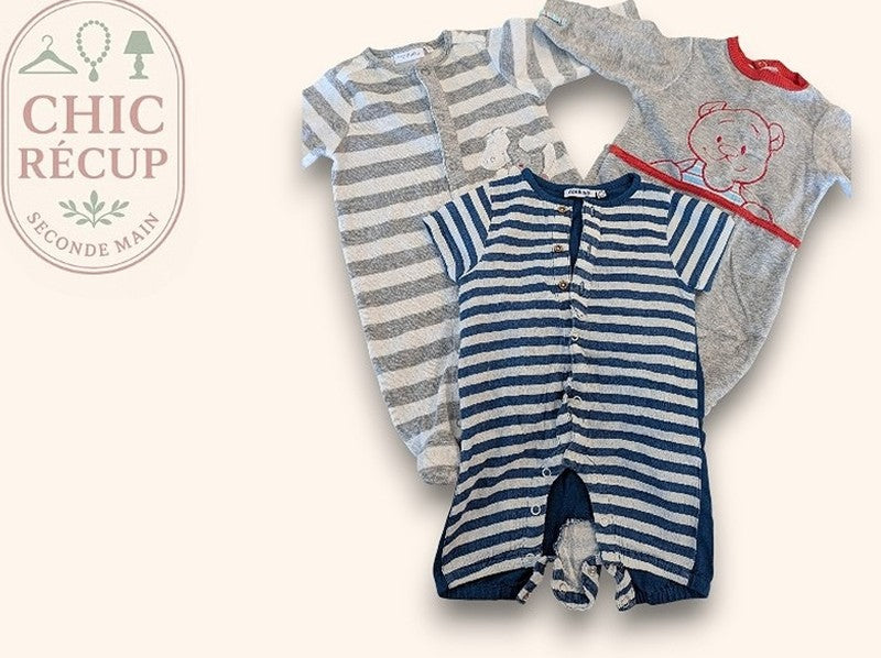 Lot De Vêtements Noukie's - Gris - Erbul-2