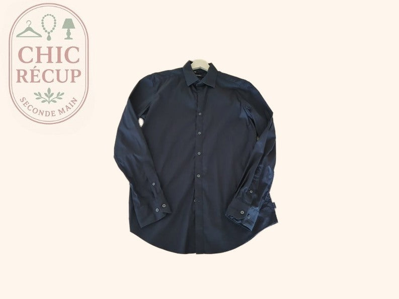 Chemise Izac - M - Bleu marine - Chvh24malte