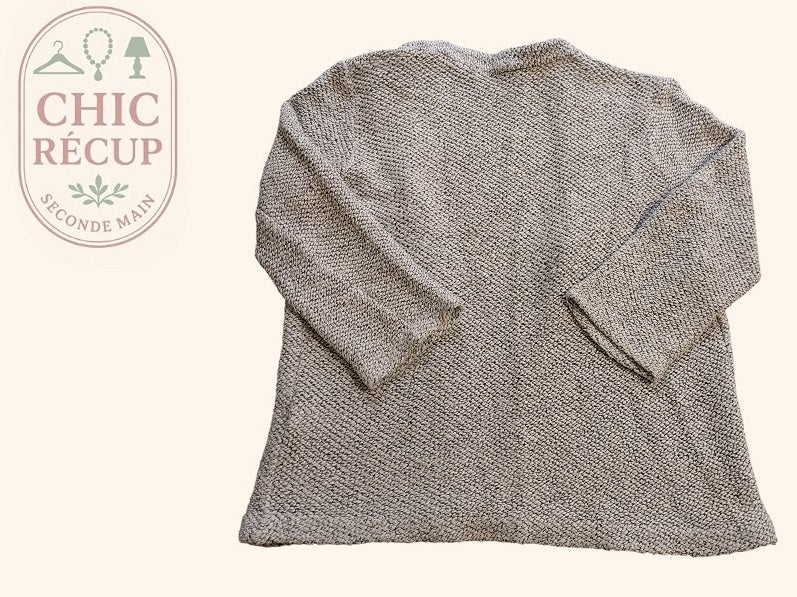 Cardigan H&m - S - Gris - Vabar-12