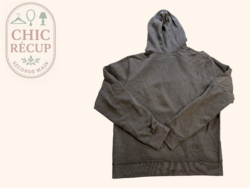 Pull Et Pull A Capuche Hollister - M - Gris - Grdec-9
