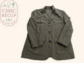 Veste Chemise Mng Man - L - Kaki - Lulaf-05