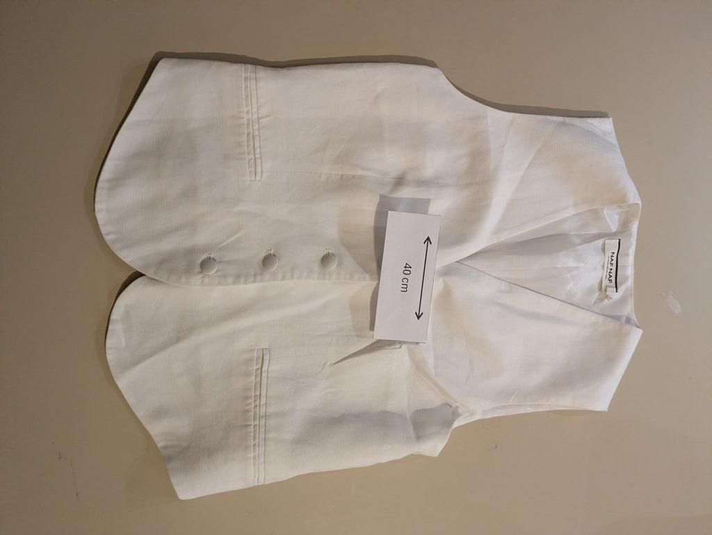 Blazer Naf Naf - S - Blanc - Shbad-92