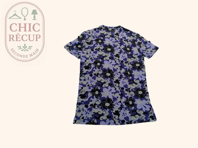 T-shirt Imprimé Versace Collection - S - Violet - Thgen-117