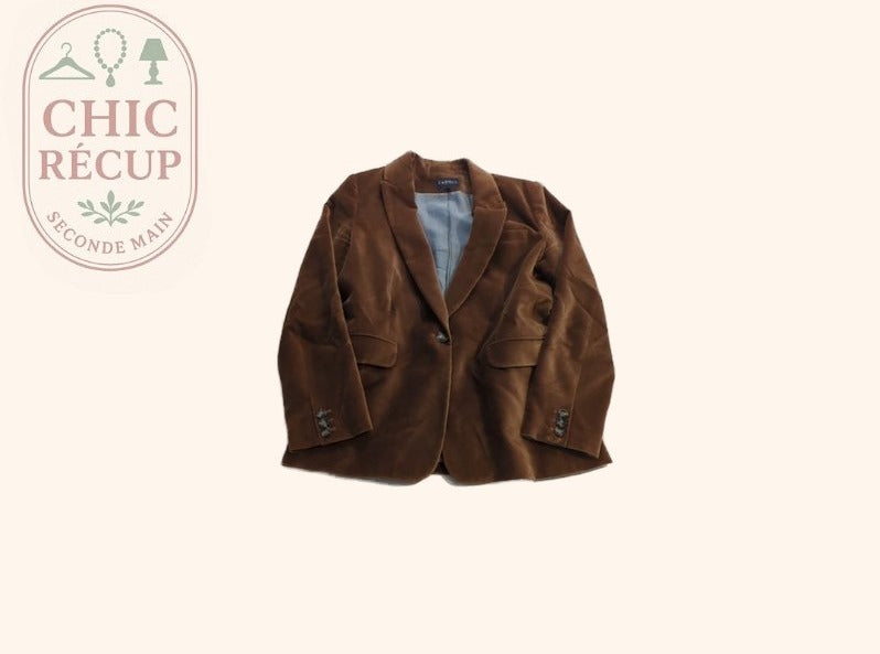 Blazer - Caroll - M - Marron - Iscou-22