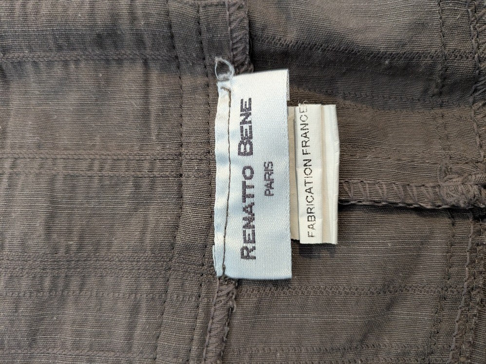 Pantalon Droit Renatto Bene - Xxxl - Gris/kaki - Chpav-90