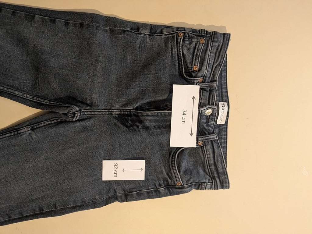 Jeans Skinny Zara - M - Marine - Shbad-59