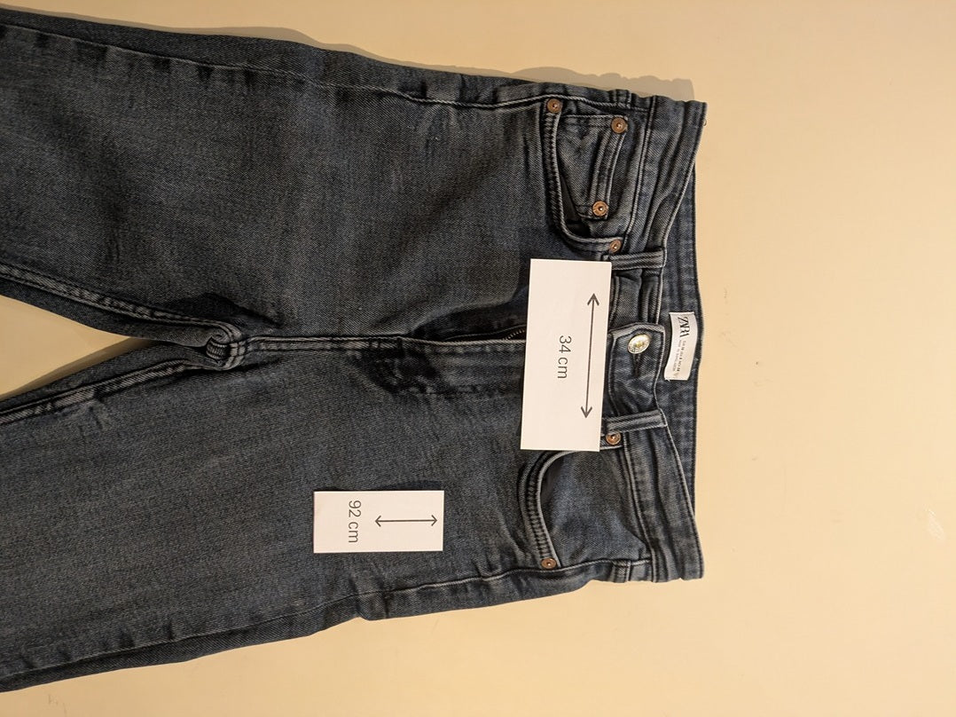 Jeans Skinny Zara - M - Marine - Shbad-59