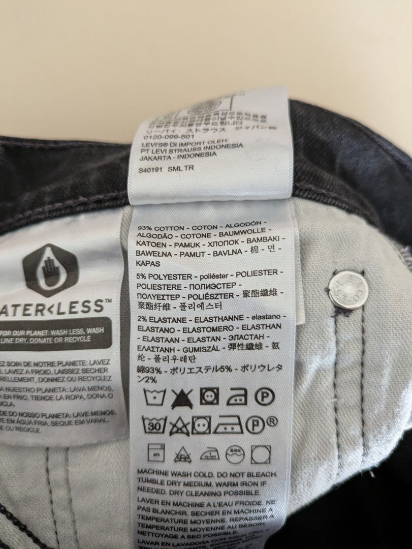 Jean slim Levi's - 42 - Noir - 512