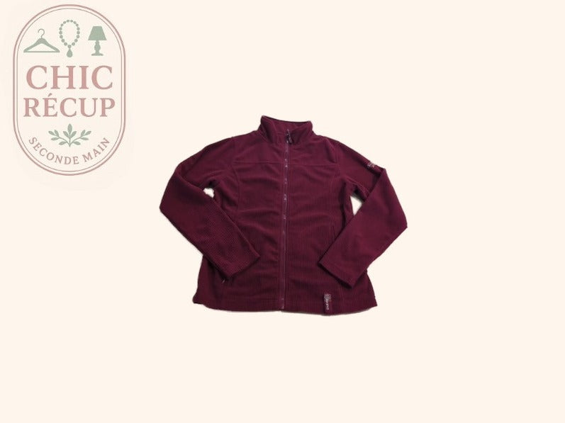 Veste Polaire - Nirvana - S - Bordeaux - Iscou-21