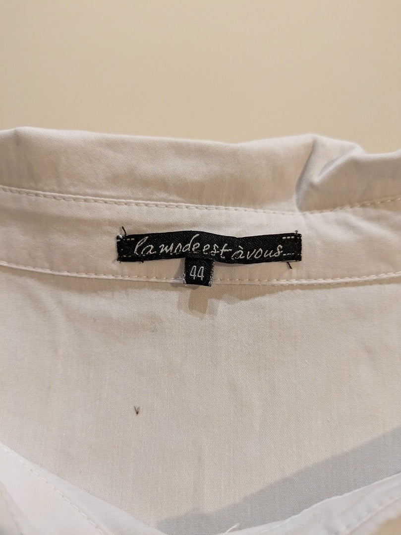 Chemise La Mode Est À Vous - T44 - Blanche - Myfed-72