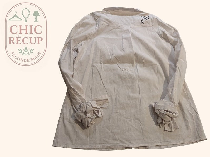 Chemise La Mode Est À Vous - T44 - Blanche - Myfed-72