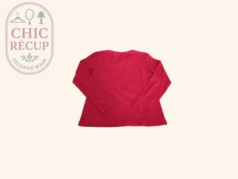 Blouse - Coline - L - Rouge - Sasch-32
