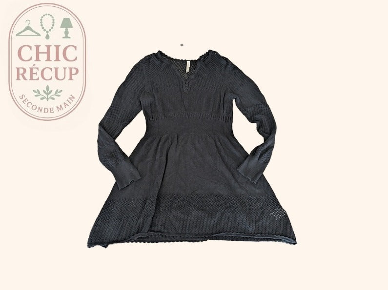 Robe Casual Et Compagnie - 46 - Noir - Myfed-249