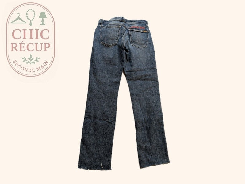 Jean droit Joe's Jeans - 24 - Bleu - Brodé