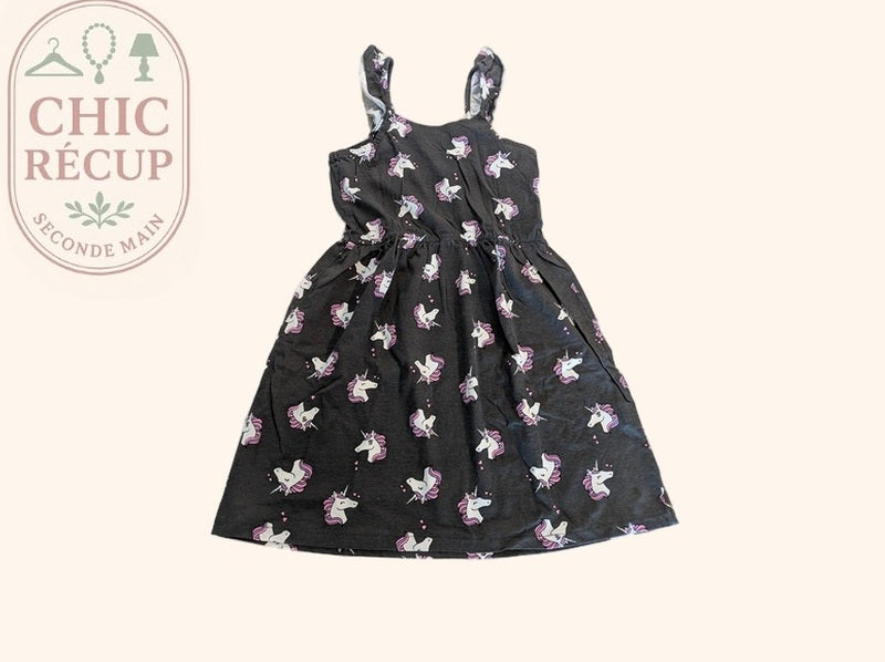 Robe Courte Kiabi - 10 Ans - Noir - Audeb