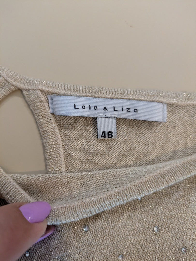 Sweat Long Lolaliza - Taille 46 - Doré - Myfed-158