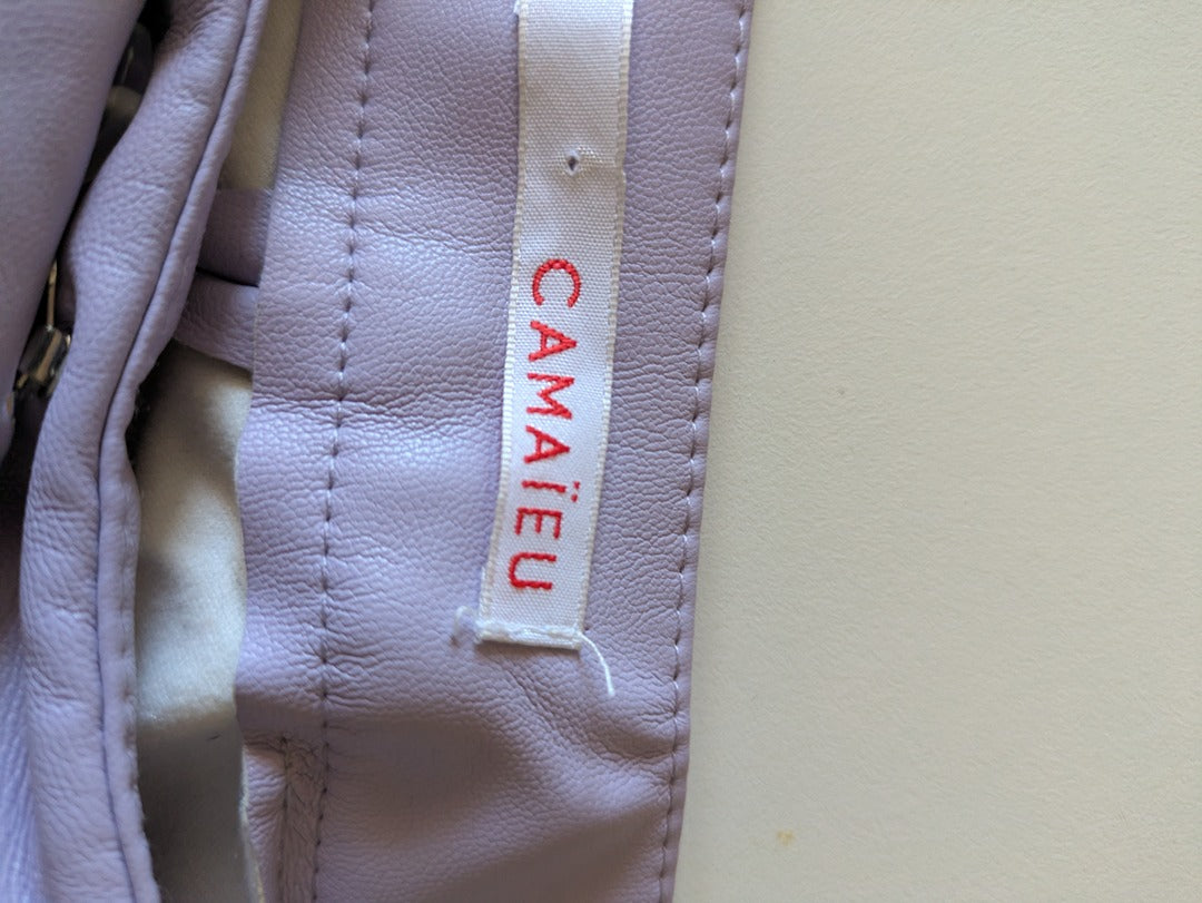 Pantalon large Camaïeu - 44 - Lilas