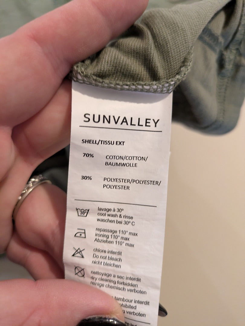 T-shirt Uni Sunvalley - M - Vert - Elrio-02