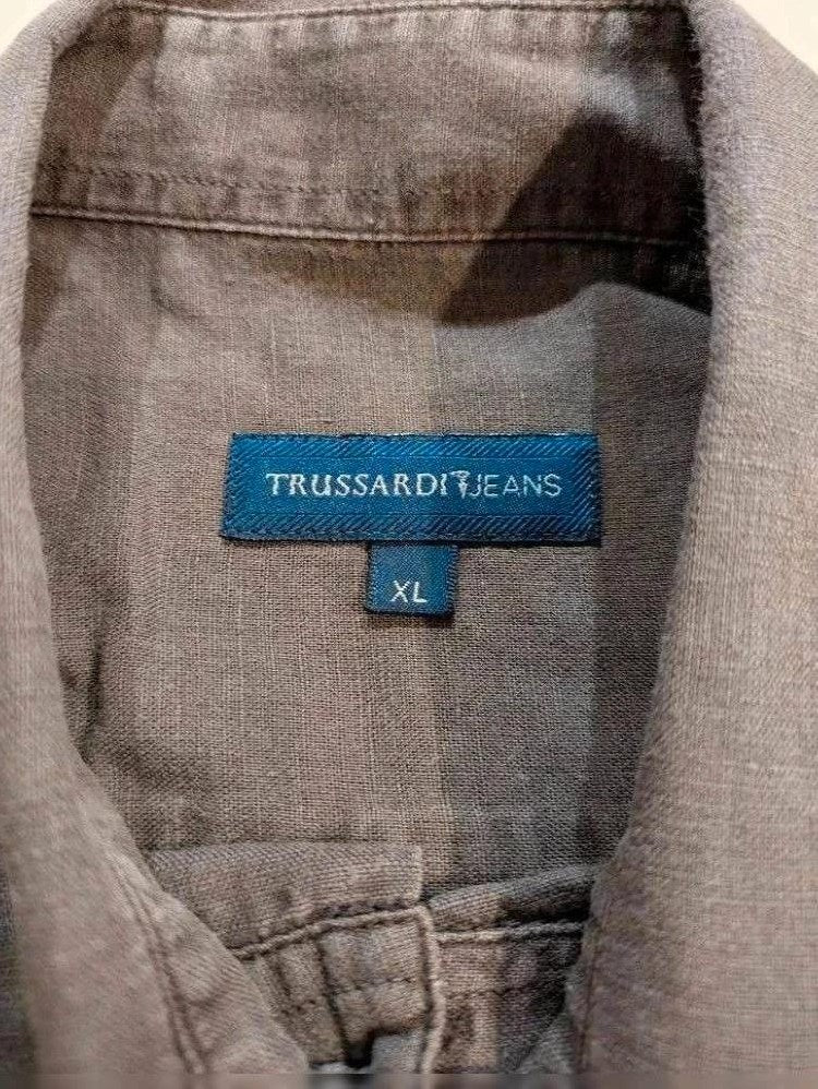 Chemise Trussardi Jeans - Xl - Marron - Phleg-07