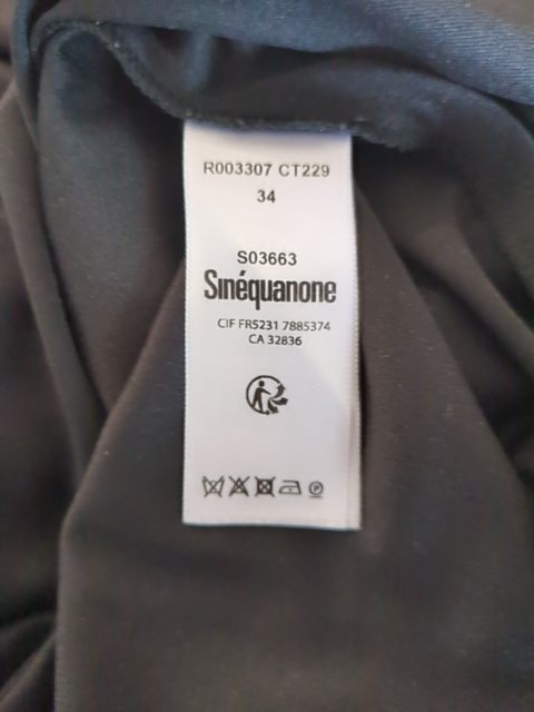 Robe - Sinéquanone - 34 - Noir - Sthas-15