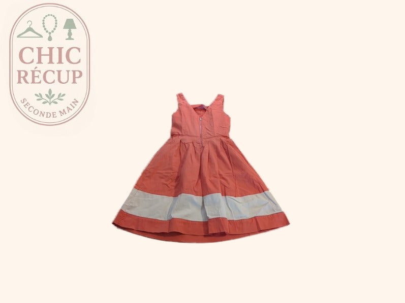 Robe Casual - Camaïeu - M - Corail - Chiou-08