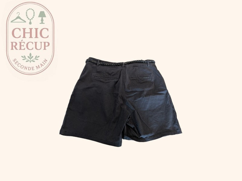 Short Longueur Genou Promod - Taille 42 - Noir - Myfed-159