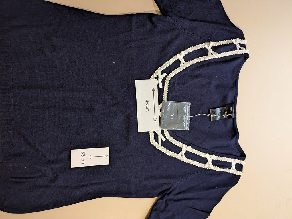 Blouse ¾ Etincelle - Xl - Marine - Labag-206