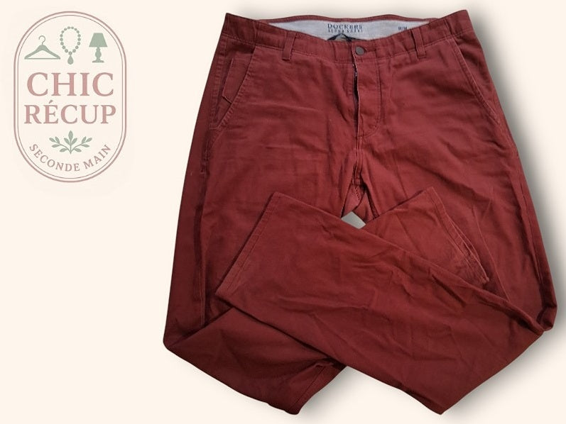 Chino Dockers - Xxl - Bordeaux - Absah-17